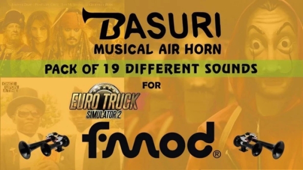 ETS2 - Basuri Air Horn 19 V1.2