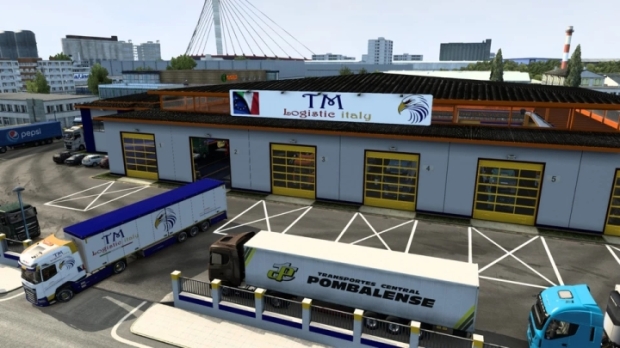 ETS2 - Big Garage TM Logistic Italy Skin