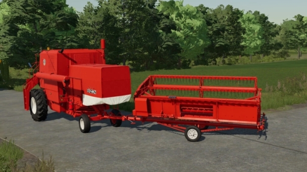 FS22 - Bizon 4.20m Header Trailers V1.0