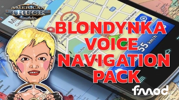 ATS - Blondynka Voice Navigation Pack 2.1