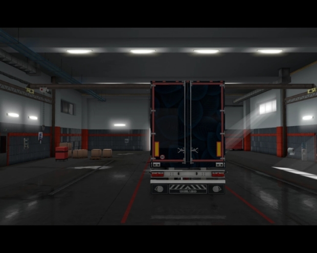 ETS2 - Blue Leaves Skin V1.0