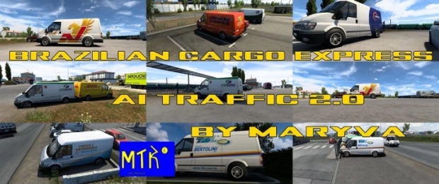 ETS2 - Brazilian Cargo Express Ai Traffic V2.0