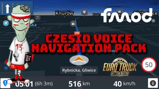 ETS2 - Czesio Voice Navigation Pack V2.1