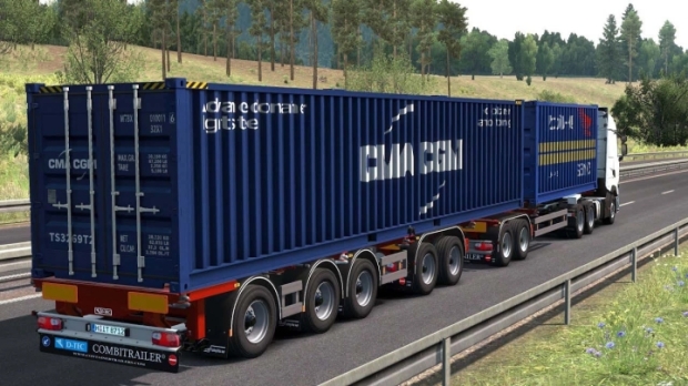 ETS2 - D-TEC Combi Trailer Ownable | Euro Truck Simulator 2 | Mods.club