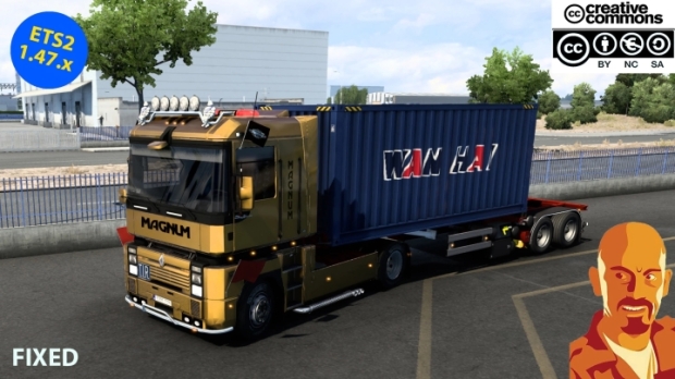 ETS2 - D-TEC Containers Trailers Fixed