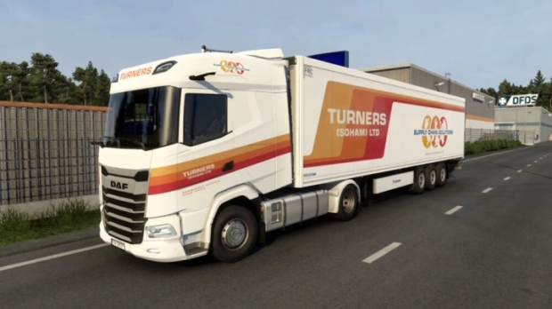 ETS2 - DAF 2021 Turners Combo Skin Pack V1.0