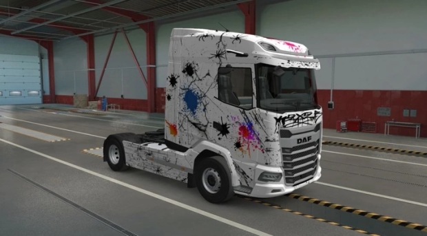 ETS2 - DAF 2021 XG - XG+ Spider Truck Skin V1.0
