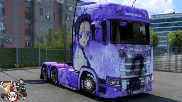 ETS2 - Demon Slayer Kimetsu No Yaiba Shinobu Kocho Skin