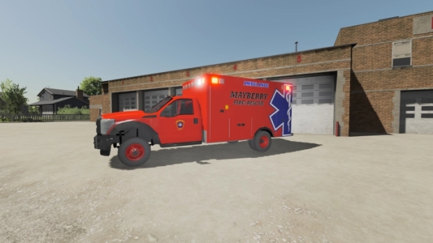 FS22 - F550 Ambulance V1.0