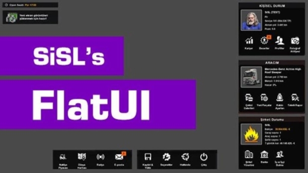 ETS2 - FlatUI