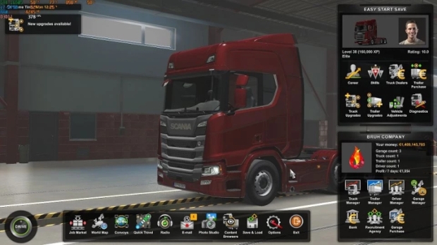 ETS2 - Full Money & XP Save V1.0