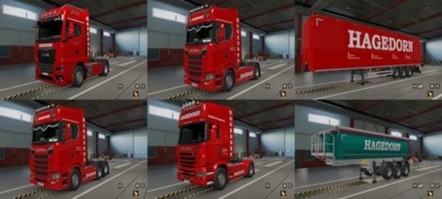 ETS2 - Hagedorn Combo Skin Pack V1.1.1