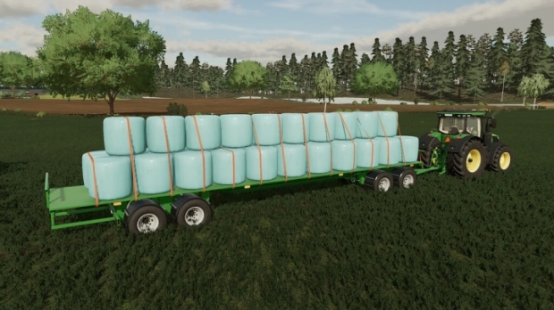 FS22 - Homemade Flatbed Trailer V1.0