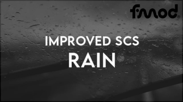 ETS2 - Improved SCS Rain V0.24