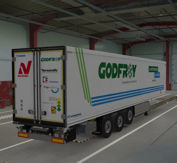 Euro Truck Simulator 2 Krone Trailer Pack Free Download