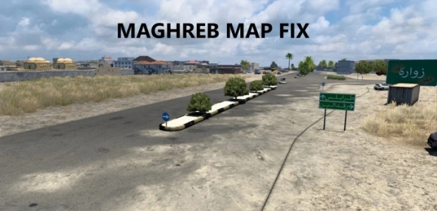 ETS2 - Maghreb Map Fix