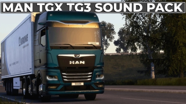 ETS2 - MAN TG3 TGX Stock Sound V1.2