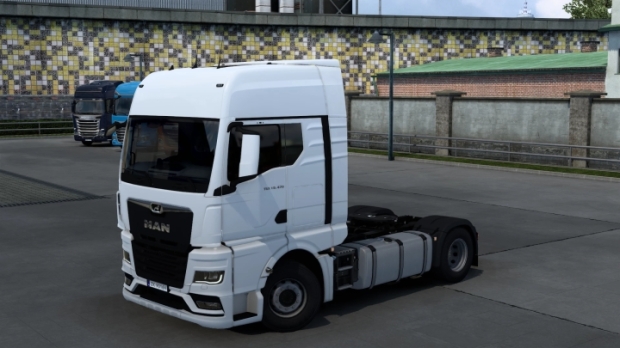 ETS2 - MAN TGX 2020 Chassis with 1420 liters Fuel Tank (2x 710 liters) V1.0