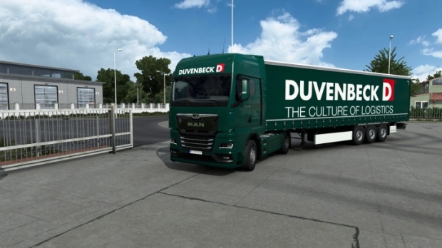 ETS2 - MAN TGX 2020 Duvenbeck Transport Combo Skin Pack V1.0