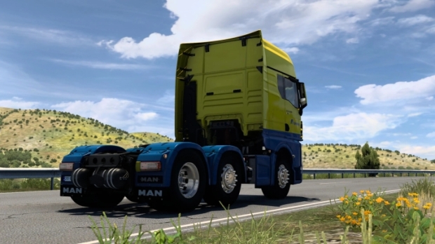 ETS2 - Man Tgx 2020 Ipiranga Skin V2.0