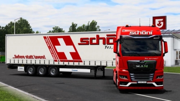 ETS2 - MAN TGX 2020 Schoni Transport Combo Skin Pack V1.0