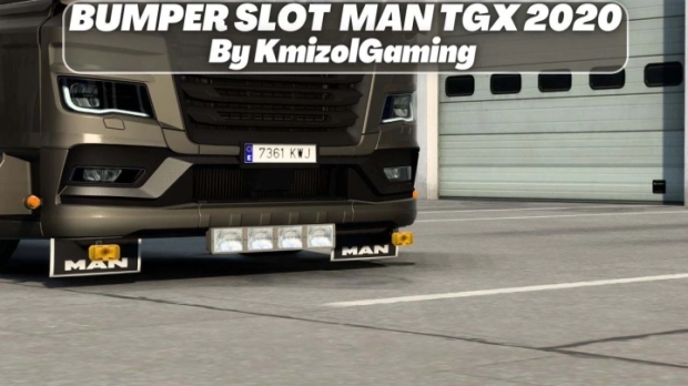 ETS2 - MAN TGX 2020 Slot Bumper V1.0