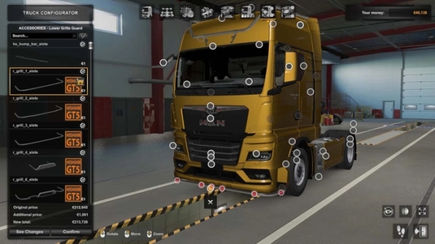 Ets Man Tgx Tuning Mod Slots V Euro Truck Simulator