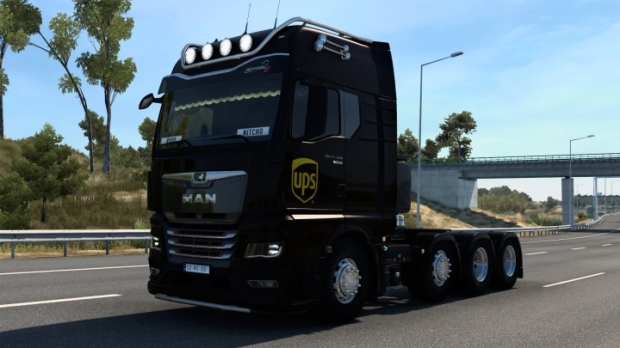 ETS2 - MAN TGX 2020 UPS Skin V1.0