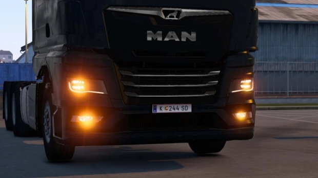 ETS2 - Man TGX 2020 Xenon Headlights V1.0