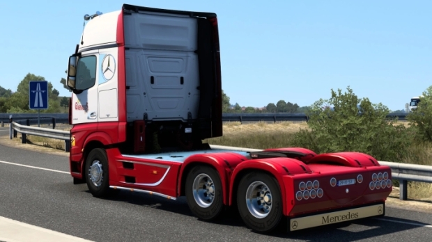 ETS2 - Mercedes-Benz Actros MP4 Gasnakis Joice Skin V1.0 | Euro Truck ...