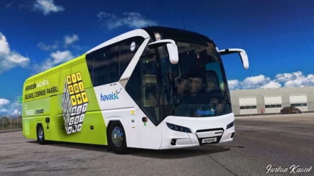 ETS2 - Neoplan Tourliner C13 Havaist Paribu Skin V1.0