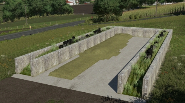 FS22 - Old Bunkersilo U-Type V1.0