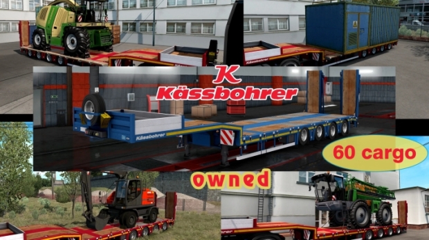ETS2 - Ownable Kassbohrer LB4E Overweight Trailer V1.1.13