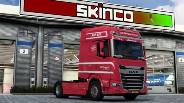ETS2 - Paintjob KB Transport & Son V1.0