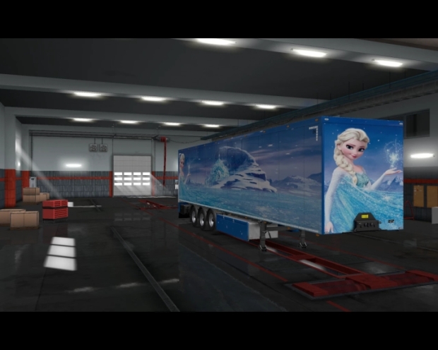 ETS2 - Princess Elsa Skin