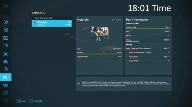FS22 - Realistic Milking Times V1.0