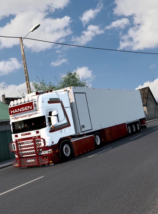 ETS2 - Scania 164L 580 and Trailer