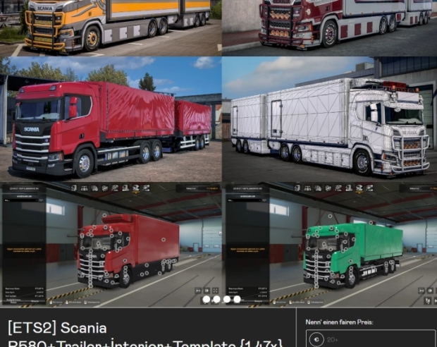 Ets2 Scania S 580 Megamod Euro Truck Simulator 2 Modsclub