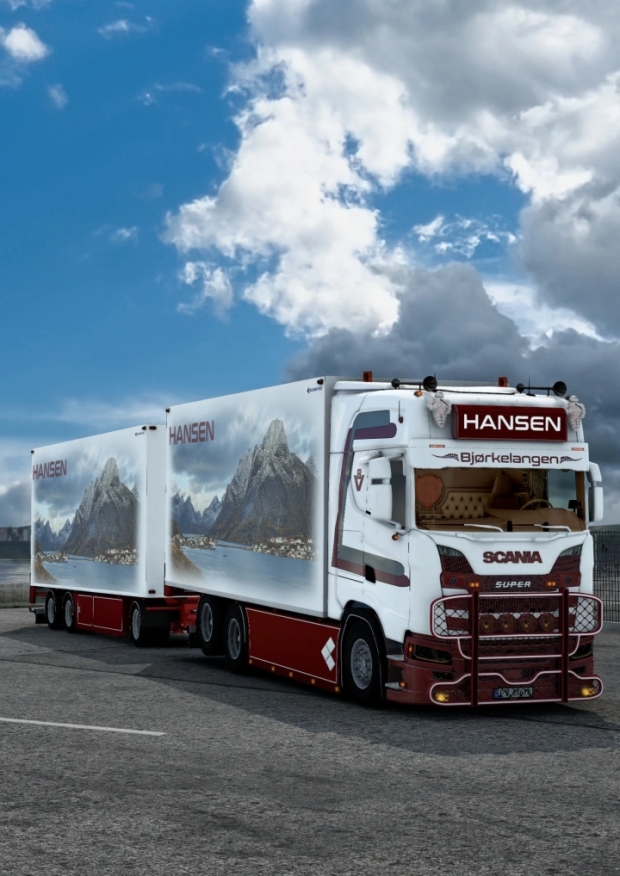 ETS2 - Scania S 580 Tandem