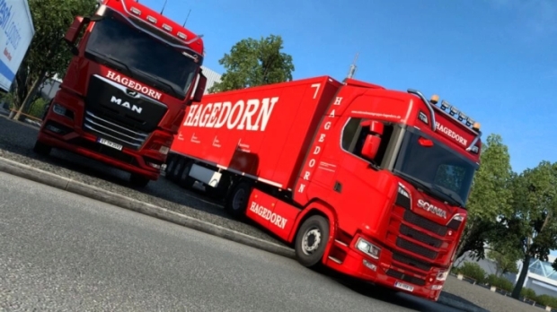 ETS2 - Scania S Hagedorn Combo Skin Pack V1.1