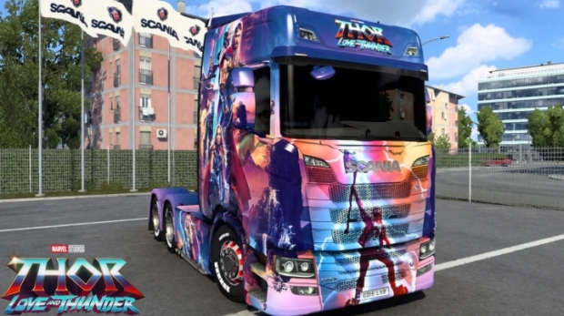 ETS2 - Scania Thor Love and Thunder Skin