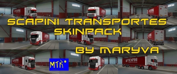 ETS2 - Scapini Transportes Skinpack V2.0