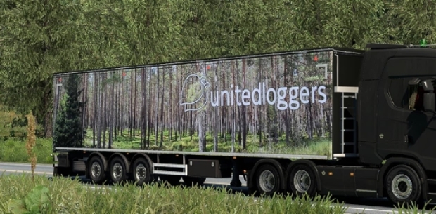 ETS2 - SCS Trailer UnitedLoggers Skin