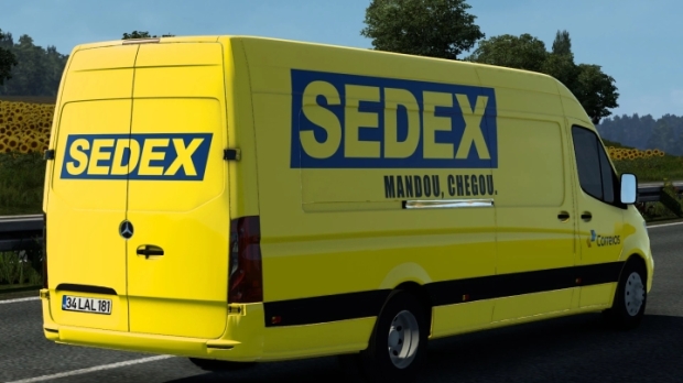 ETS2 - Skin Sedex Mercedes-Benz Sprinter 2019 V1.0