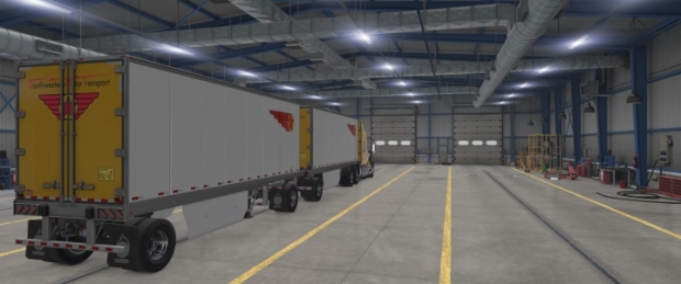 ATS - Southwestern Motor Transport LT Skin 28 Trailer Skin Combo