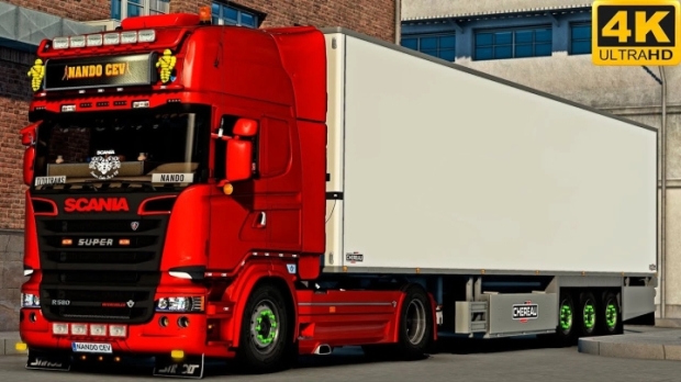 ETS2 - Standalone Scania R580 4x2 Truck