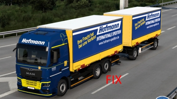 ETS2 - Swap Body Addon For MAN TGX 2020 SCS Fix