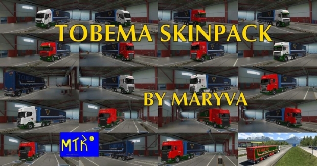 ETS2 - Tobema Skinpack V4.0