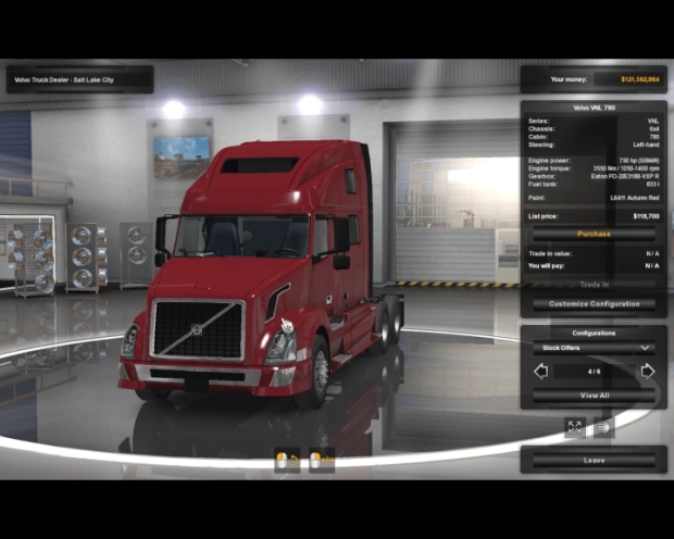 ATS - Volvo VNL 750HP
