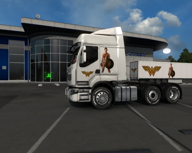 ETS2 - Wonder Woman Skin